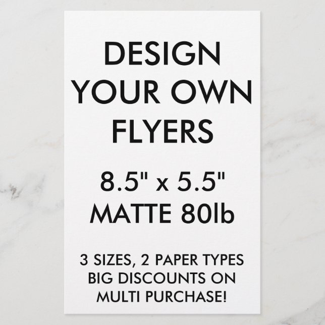 Personalizado Personalizado Volantes Glossy de 8,5 (Frente)