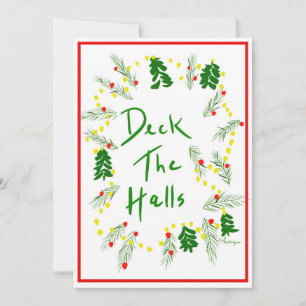 Personalizado Photo Deck - Tarjeta de Navidades de