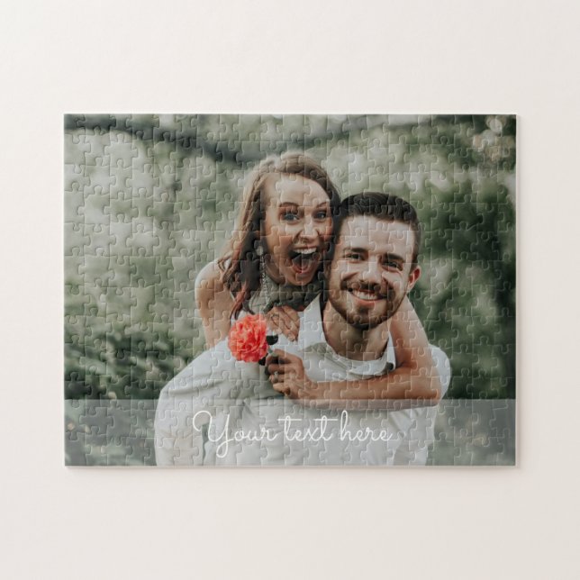 Personalizado Photo Jigsaw Puzzle (Horizontal)