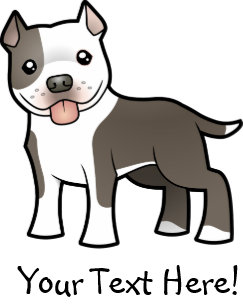 Regalos Dibujos Animados Del Perro Pitbull Zazzle Es