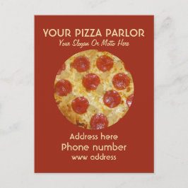 Personalizado Pizza Parlor y postales