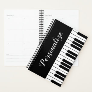 Personalizado planificador para piano o profesor d