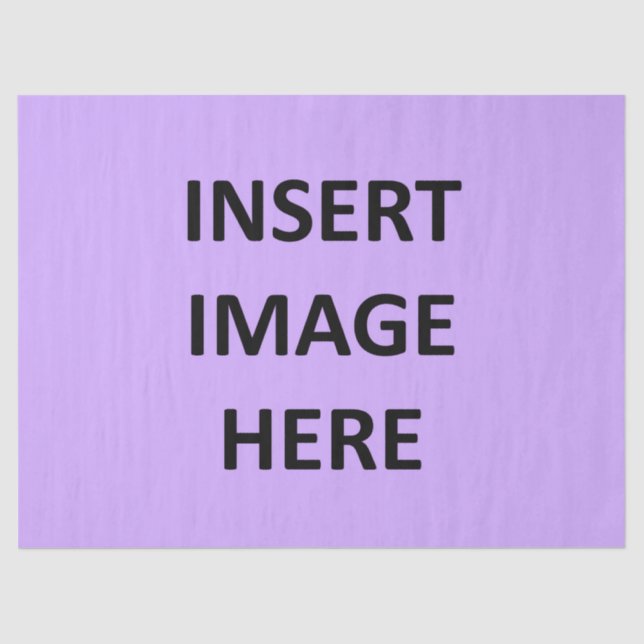 Personalizado plantilla del papel seda de 17 x 23 (Anverso)