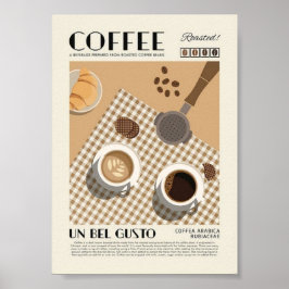 Personalizado Poster de café | Impresión de mate G