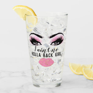 Personalizado Power Chica Rosa Kiss Eyelashes maqu