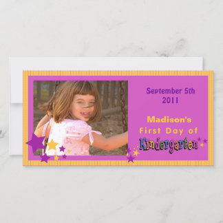 Personalizado Primer día de kindergarten personali