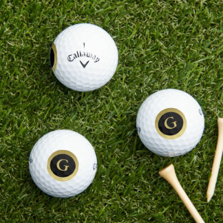 Personalizado Primer Elegante Bolas de Golf Negro