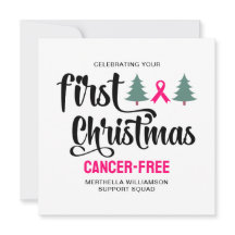 Personalizado PRIMER NAVIDAD sin cáncer de mama