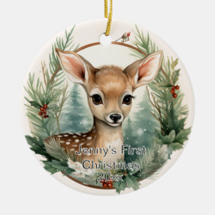 Personalizado Primer Ornamento De Navidad, Ornamen
