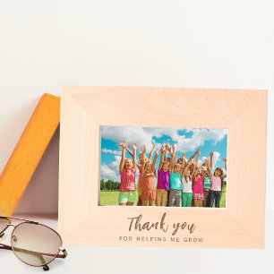 Personalizado profesor gracias regalo Marco fotogr