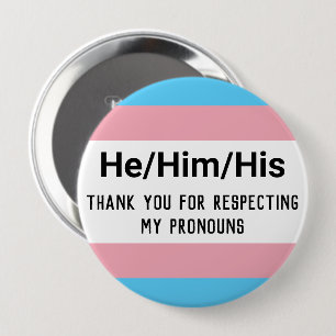 Personalizado Pronouna El botón Trans