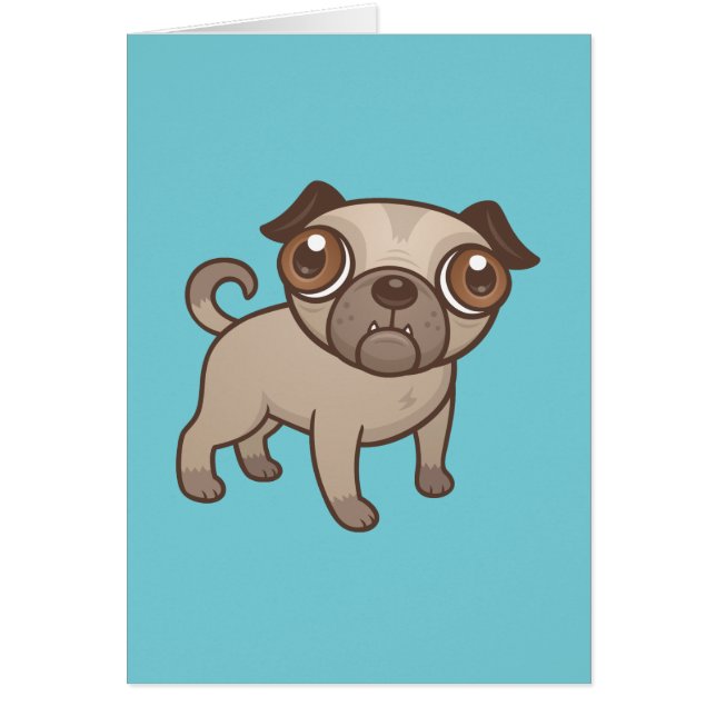 Personalizado Pug Puppy (Frente)