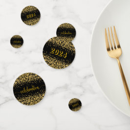 Personalizado purpurina de Año Nuevo confetti
