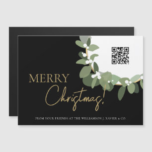 Personalizado QR Código Feliz Navidad Mensaje corp