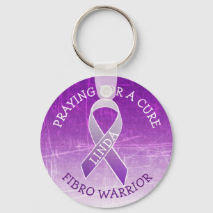 Personalizado que ruega para un llavero fibro del