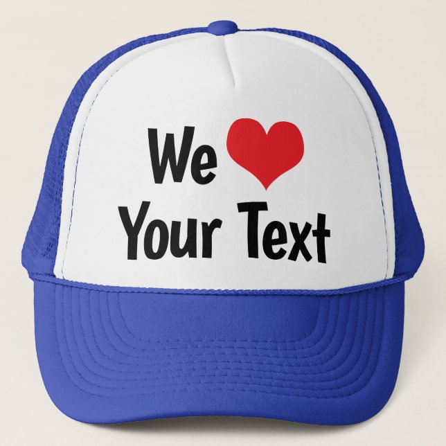 Personalizado queremos a Gorra (Anverso)