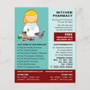 Personalizado Químico, Farmacia, Publicidad Farmac