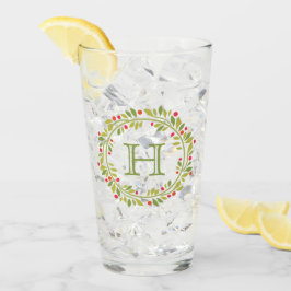 Personalizado Red Holly Berries Green Leaves Wreat