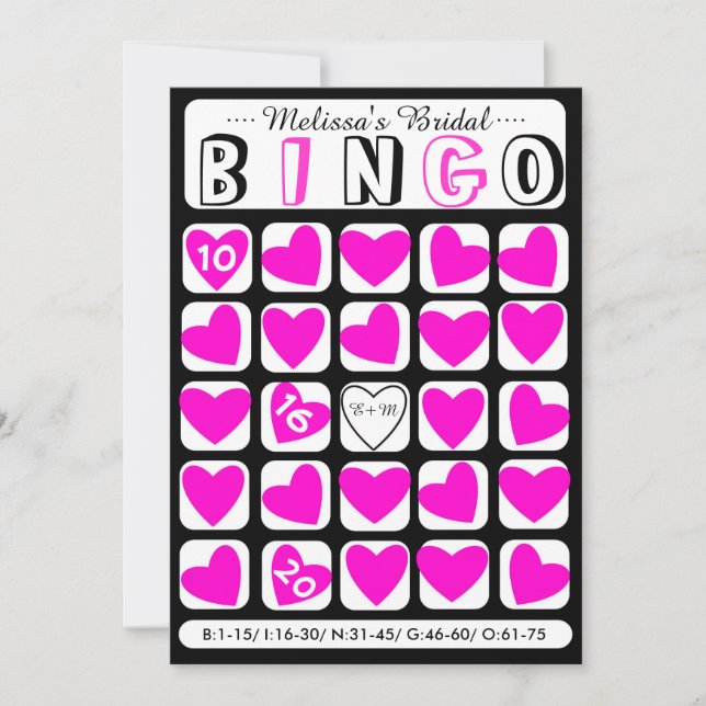 Personalizado rellenarlo con tarjeta de juego rosa (Anverso)