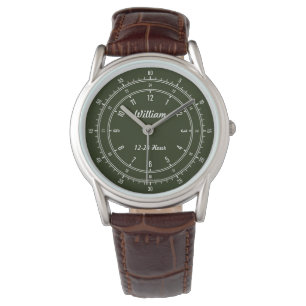Personalizado relojes del explorador de 12 - 24