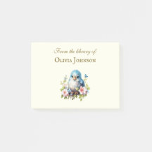 Personalizado removible Bookplate Pad Notas poster