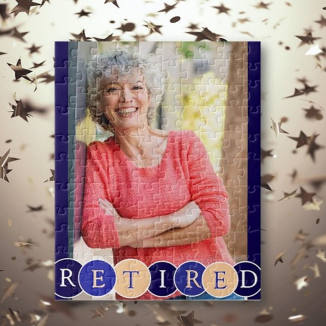 Personalizado Retirement Photo Jigsaw Puzzle (Subido por el creador)