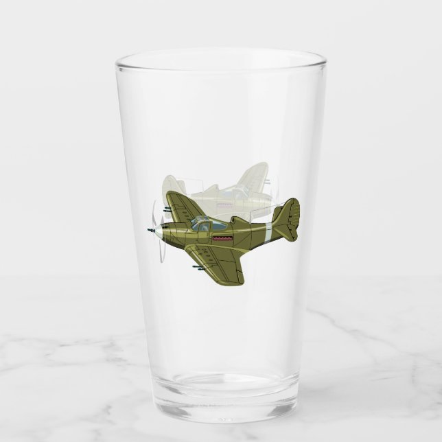 Personalizado retro avión de combate (Anverso)