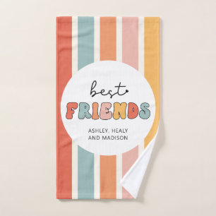 Personalizado Retro Mejor Amigos BFFs Cute Besties