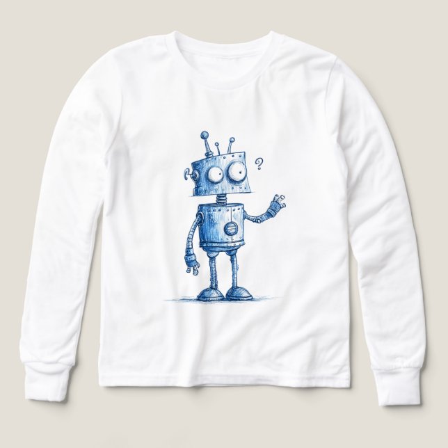 Personalizado Robot Buddy — Estilo de la mano (Diseño frontal)