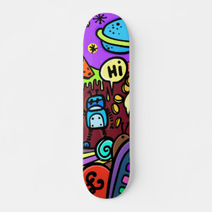 Personalizado Robot Skateboard