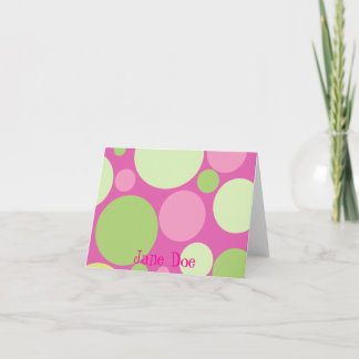 Personalizado - Rosa con puntos