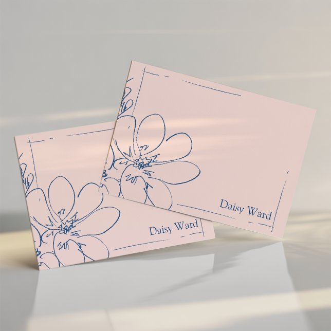 Personalizado Rosa Flor Silvestre Rústica Dibujada (Subido por el creador)