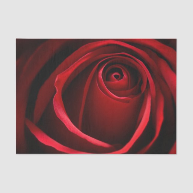 Personalizado Rosa Rojo 10lb Papel de tejidos, bla (Anverso)