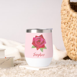 Personalizado Rosa Rojo Único Rosa Rosa De Mano Re