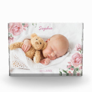 Personalizado Rosa Rosa Rosa Rosa Bloque de fotos 