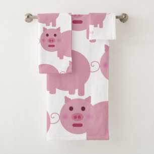 Personalizado rosado tímido del cerdo