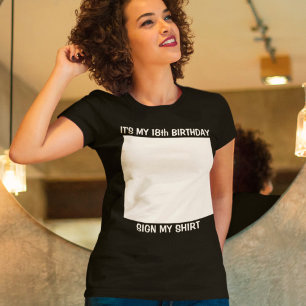 Personalizado Rótulo de cumpleaños, mi camiseta