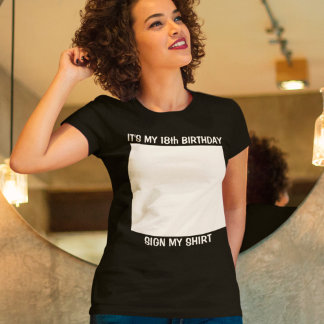 Personalizado Rótulo de cumpleaños, mi camiseta