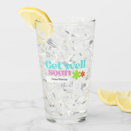 Personalizado, salgan bien pronto mensaje floral b