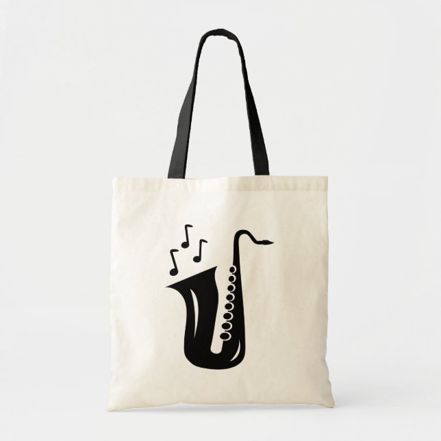 Personalizado saxofón bolsa de tocador para profes (Frente)