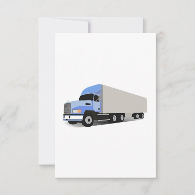 Personalizado Semi Truck (Anverso)