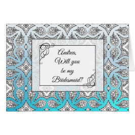 Personalizado Serás Mi Tarjeta Para La Novia