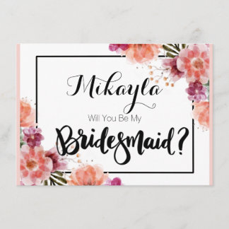 Personalizado Serás Mis Tarjetas Para La Novia