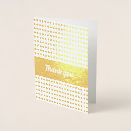 Personalizado simple Gracias tarjeta de Relieve me