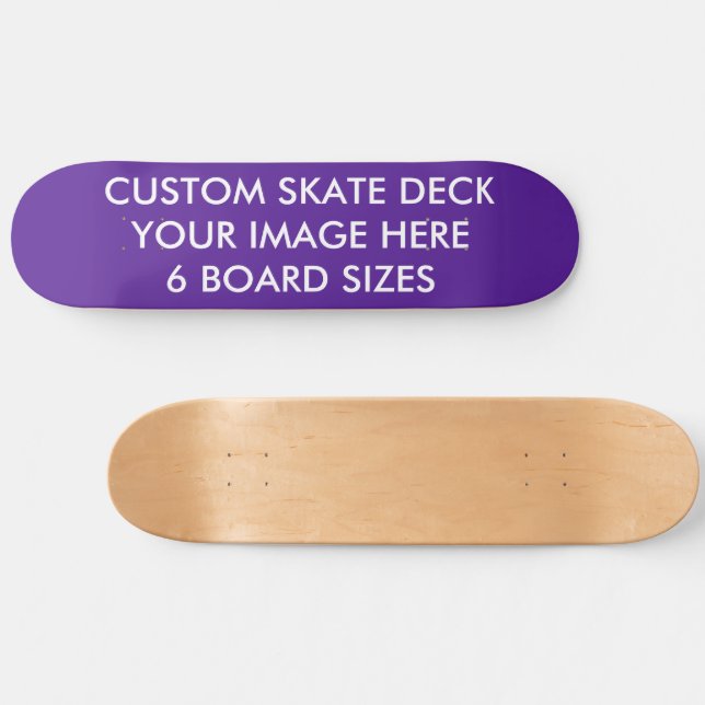 PERSONALIZADO SKATE DECK 8 1/2" Skateboard AUBE... (Horz)