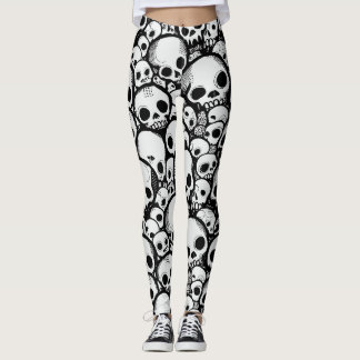 Personalizado Skull Leggings