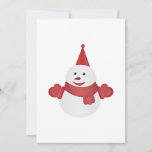 Personalizado Snowman<br><div class="desc">¡Un gran regalo para los niños,  familiares,  amigos o incluso para ti mismo! Puedes personalizar este producto añadiendo tu propio texto,  foto,  etc! Sólo tienes que hacer clic en el botón "personalizar" para crear un producto único. Este diseño también está disponible en muchos otros productos.</div>