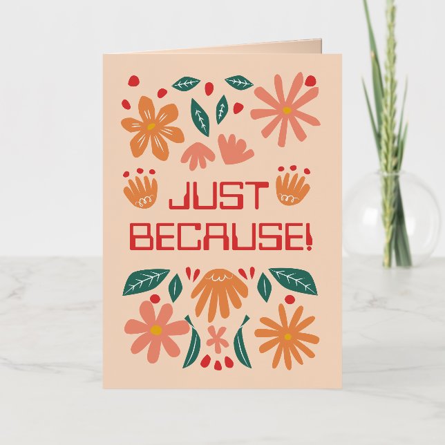 PERSONALIZADO SÓLO PORQUE LA TARJETA DE REUNIÓN (Anverso)