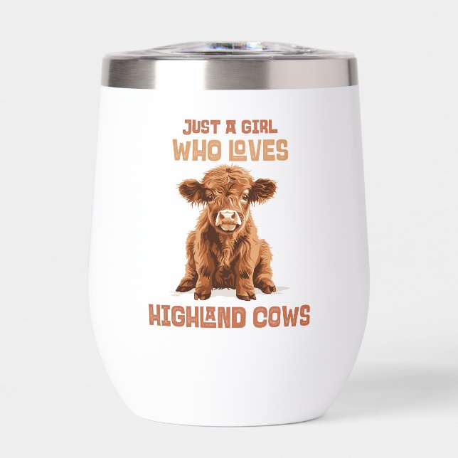 Personalizado Sólo un chica que ama las vacas de H (Frente)