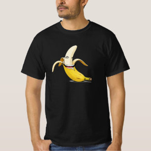 Personalizado sonriente Banana - Camiseta divertid